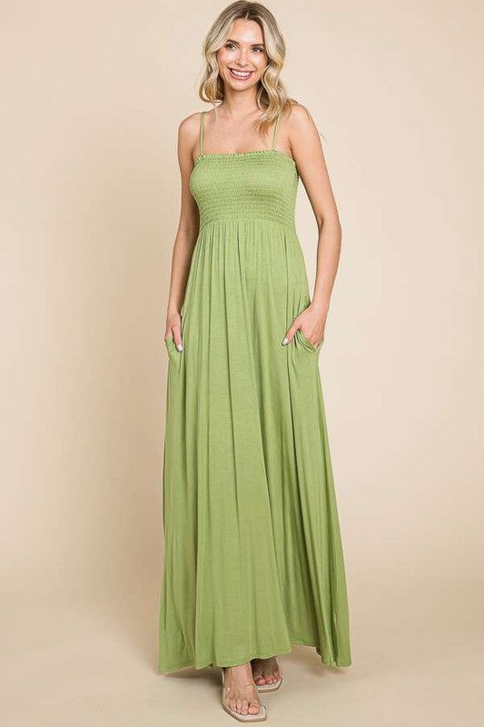 Everyday Olive Maxi Dress