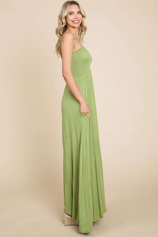 Everyday Olive Maxi Dress